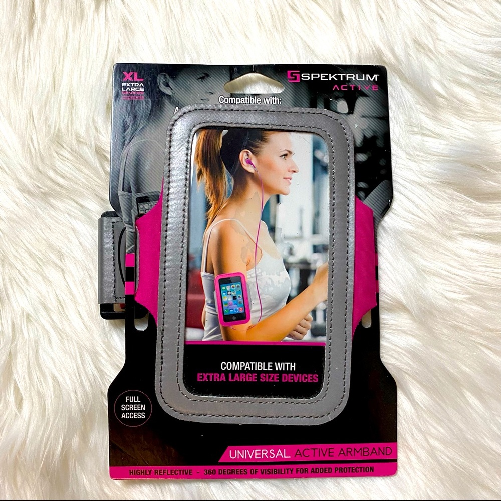 Spektrum Active Pink Sport Smartphone Armband NWT